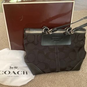 Black Coach Handbag